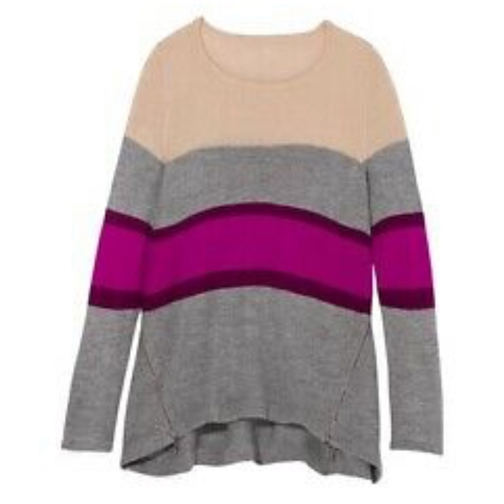 Meri Skye - Striped Sweater - 1X